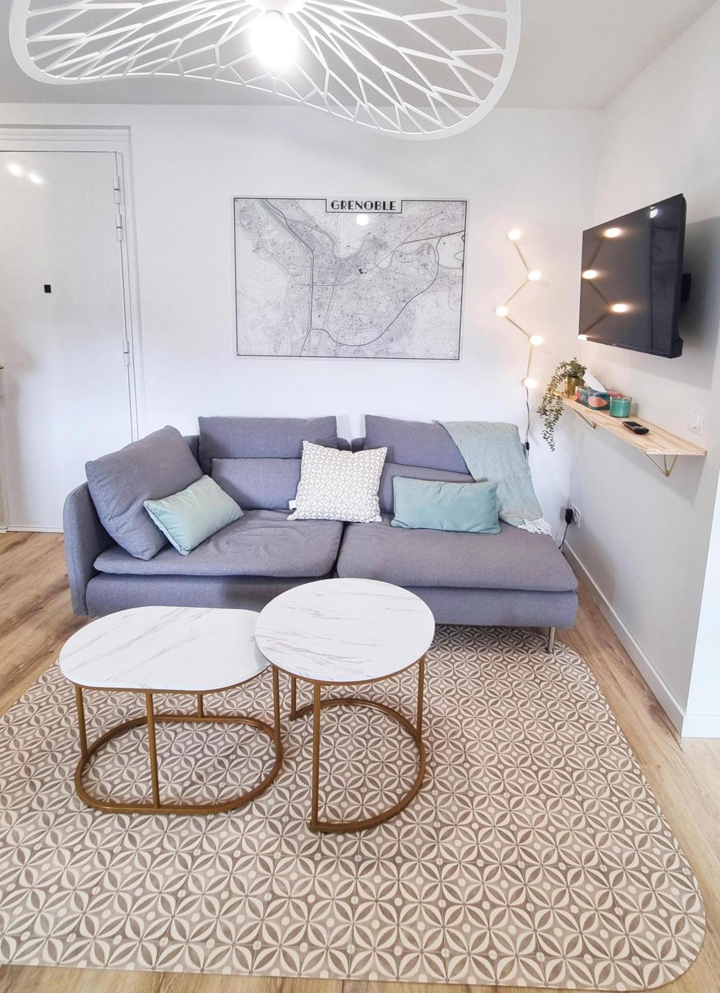 Appartement Hagaki Vue Panoramique Proche Gare Netflix Гренобъл Екстериор снимка